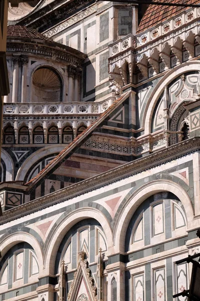 Detalj Cattedrale Santa Maria Del Fiore Katedralen Saint Mary Flower — Stockfoto