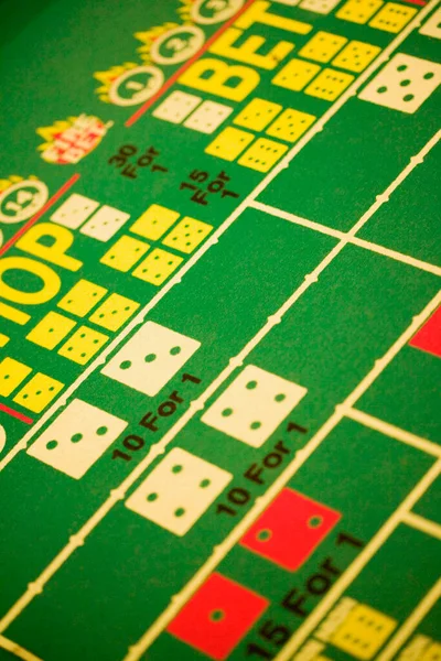 Close Gambling Table Casino Las Vegas Nevada Usa — Stock Photo, Image