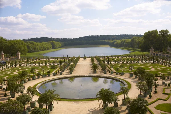 Bella Vista Sul Parco Nella Città Barcellona — Foto Stock