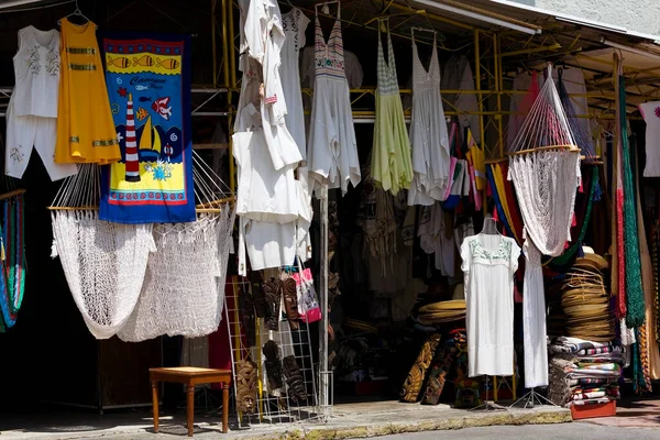 Традиционная Одежда Тайском Стиле Рынке — стоковое фото