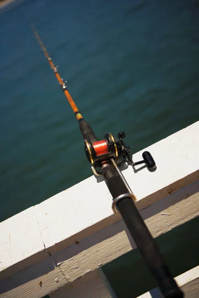 Visserijhengel Pier — Stockfoto