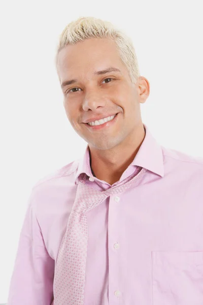 Portrait Smiling Mature Man — Stock Photo, Image