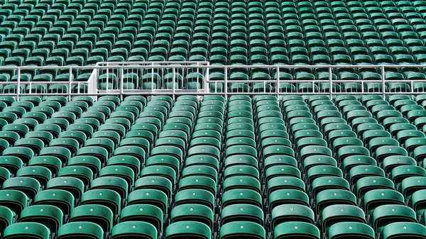 Prázdné Židle Stadionu — Stock fotografie