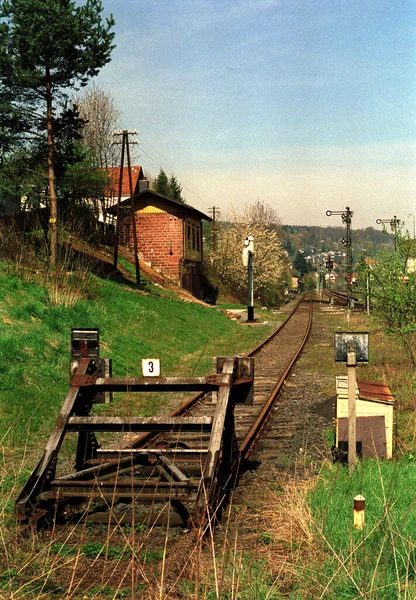 Starý Dřevěný Dům Venkově — Stock fotografie