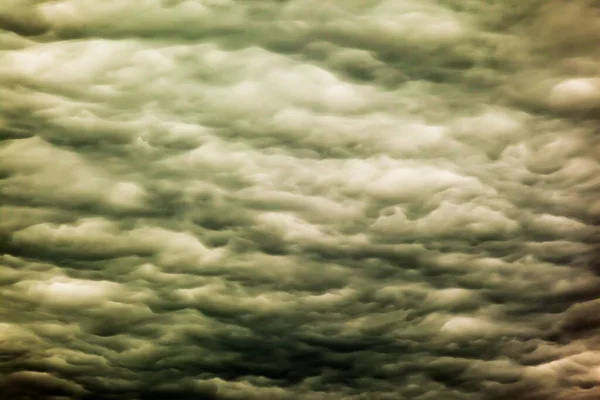 Nuages Orageux Sombres Dans Ciel — Photo