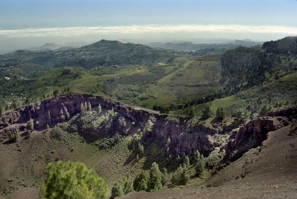 Belle Vue Sur Les Montagnes — Photo