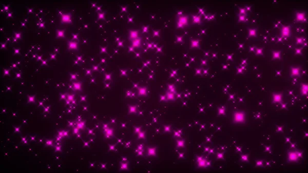 Starglow Bilgisayar Üretildi Güzel Parıldayan Yıldızları Siyah Bir Zemine Yerleştirmek — Stok fotoğraf