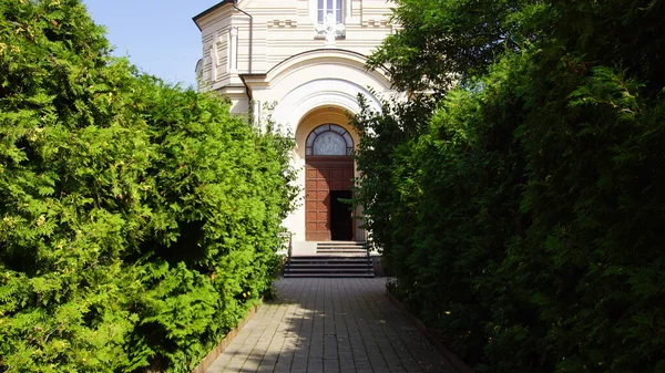 Vilna Lituania Iglesia Arquitectura Ciudades Iglesia Nuestra Señora Del Signo — Foto de Stock