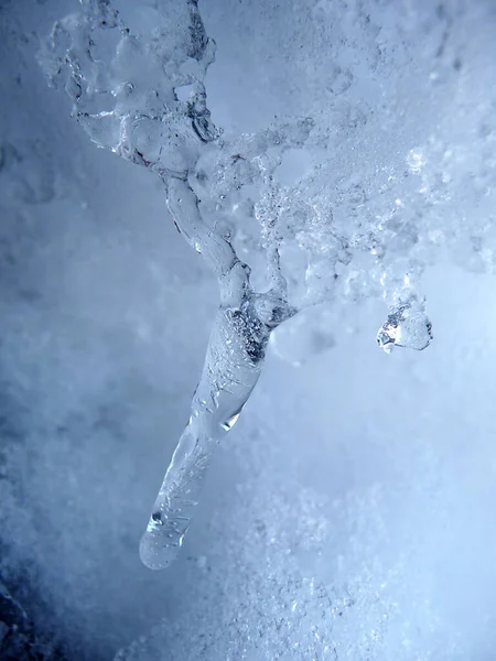 Ice Cube Frozen Lake — Stock Photo, Image