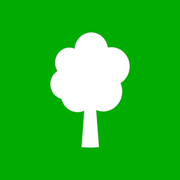 Tree Icon Vector Illustration — Stock Photo, Image