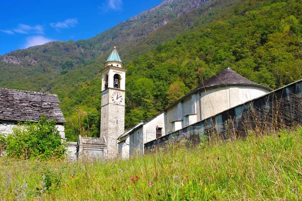 Someo Valle Maggia Ticino Suiza Europa —  Fotos de Stock