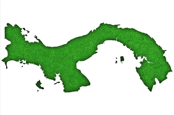 Mappa Del Paese Dell Irlanda Con Una Bandiera Sulla Terra — Foto Stock