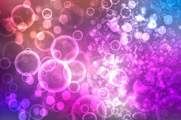 一种节庆的抽象的梯度紫色粉红背景纹理与闪闪发光的恒星和凹凸圆圈 新年快乐卡的概念 派对邀请 情人节或其他节日 — 图库照片