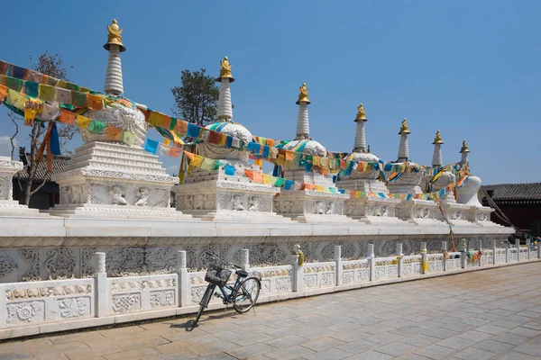 Kathmandu Nepal Agosto 2018 Templo Estupa Sagrada Cidade Yangon — Fotografia de Stock