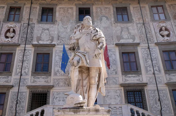 Standbeeld Van Cosimo Medici Groothertog Van Toscane Piazza Dei Cavalieri — Stockfoto