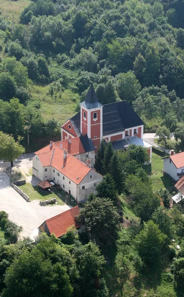 Iglesia San Leonard Noblac Kotari Croacia — Foto de Stock