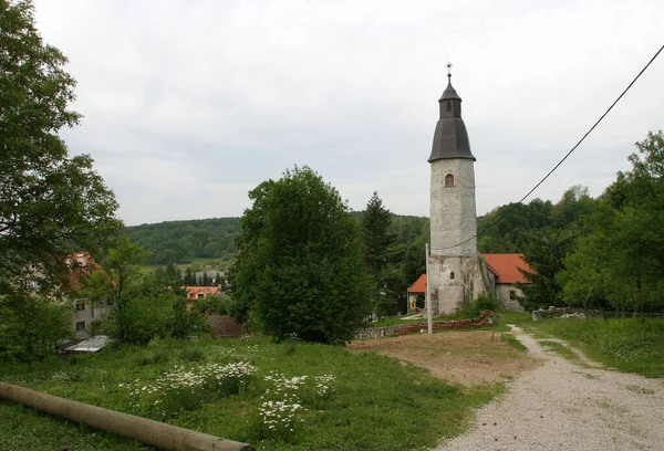 Kirche Sankt Martin Martin Pod Okicem Kroatien — Stockfoto