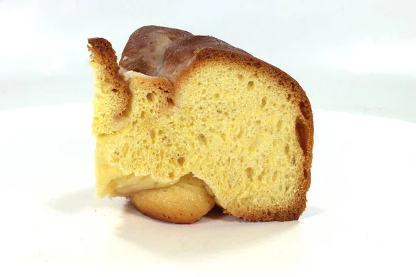 Bir Dilim Ekmek Bir Dilim Pasta — Stok fotoğraf