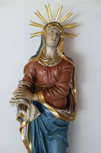 Virgin Mary Church John Piflas Germany — стокове фото