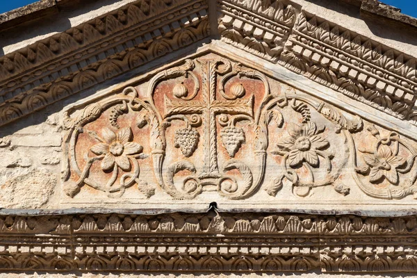 Chrám Klitumnus Raně Středověké Církve Unesco Světového Dědictví Pissignano Poblíž — Stock fotografie