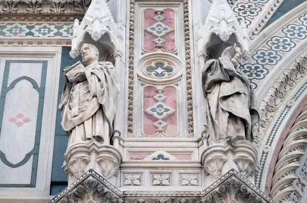 Papi Callisto Celestino Portale Della Cattedrale Santa Maria Del Fiore — Foto Stock