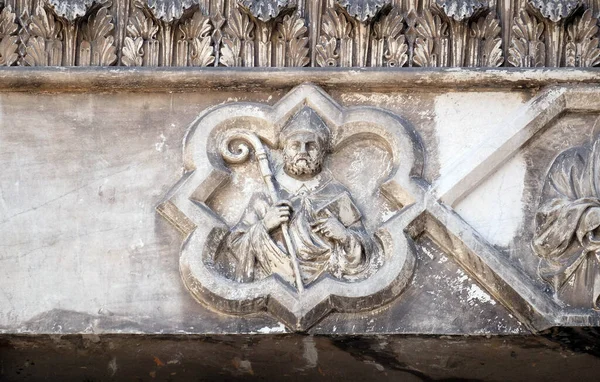 Saint Portalen Till Katedralen Martino Lucca Italien — Stockfoto