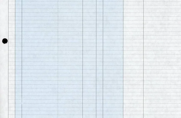 Weißes Blatt Papier Mit Bleistift — Stockfoto
