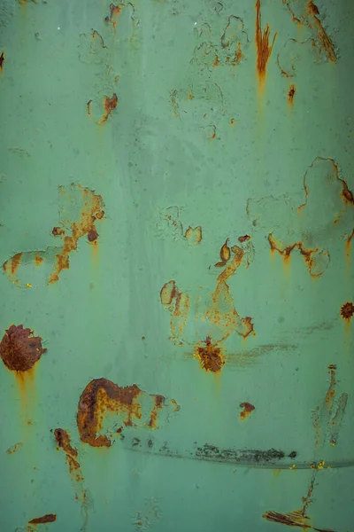 剥離塗料と錆びた金属の背景 — ストック写真