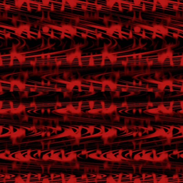 Mörkröda Och Svarta Färger Abstrakta Ränder Sömlösa Mönster — Stockfoto
