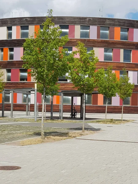Dessau August 2018 Environment Colorful Facade Federal Environment Agency Dessau — Stock Fotó
