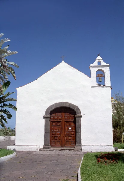 Iglesia Casco Antiguo Isla Del Mar Mediterráneo Norte Israel — Foto de Stock