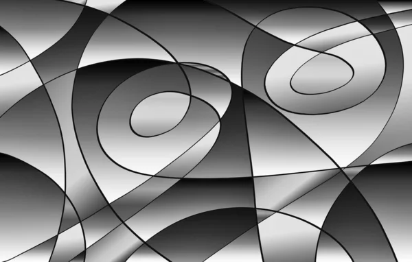 Abstrakter Hintergrund Mit Geometrischen Formen Vektorillustration — Stockfoto