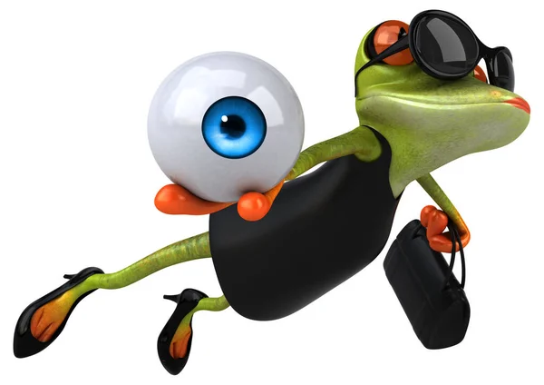 Fun Frog Eye Illustration — Stock Photo, Image