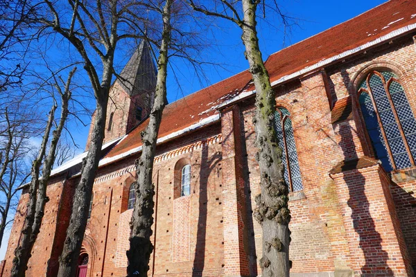 Stadtkirche Jakob Und Dionysius Gadebusch — Stockfoto