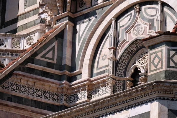 Dettaglio Cattedrale Santa Maria Del Fiore Firenze Italia — Foto Stock
