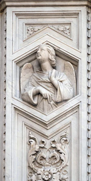 Angel Portal Cattedrale Santa Maria Del Fiore Virágos Szent Mária — Stock Fotó