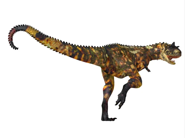 Återgivning Dinosaurie Vit Bakgrund — Stockfoto