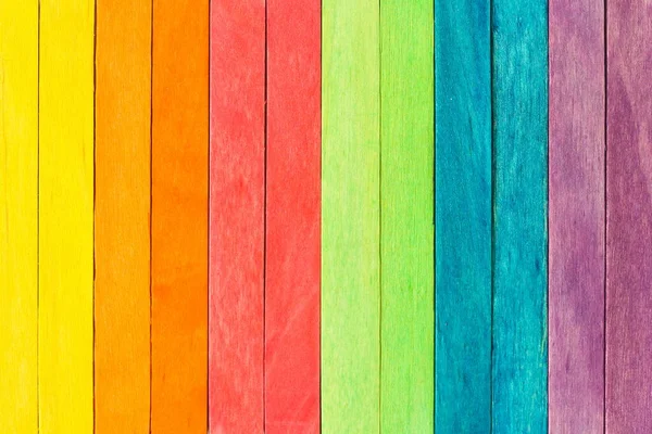 Colorful Wooden Background Texture Top View — Stock Photo, Image