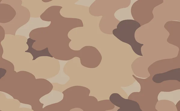 Military Camouflage Texture Khaki Print Background Vector Illustration — Stock Photo, Image