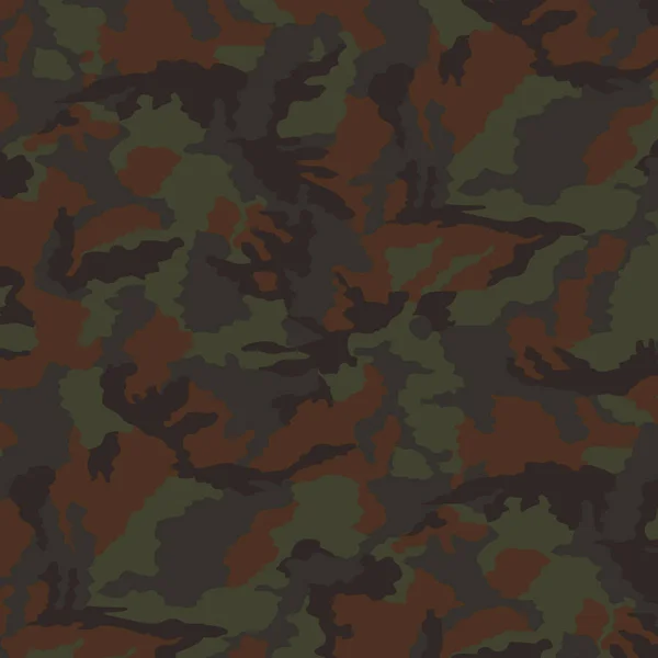 Textura Camuflaje Militar Fondo Impresión Caqui Ilustración Vectorial — Foto de Stock