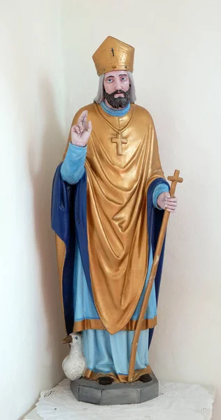 Statue Des Heiligen Martin Der Kirche Des Heiligen Martin Martin — Stockfoto