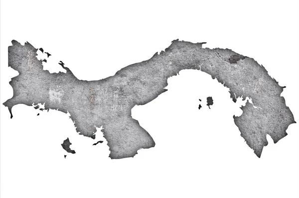 白底意大利国旗地图 — 图库照片