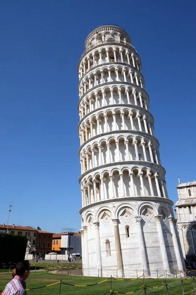 Eğik Pisa Kulesi Talya — Stok fotoğraf