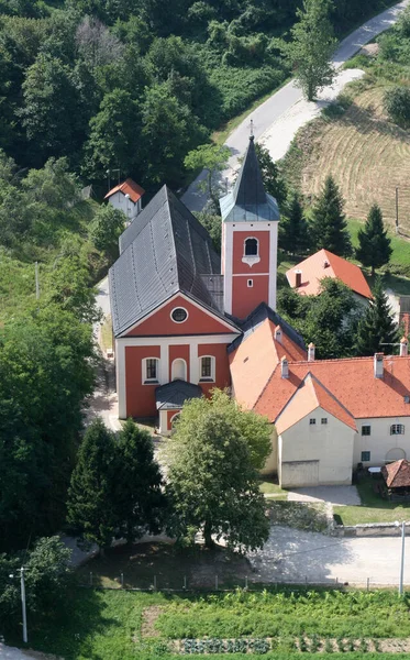 Iglesia San Leonard Noblac Kotari Croacia —  Fotos de Stock