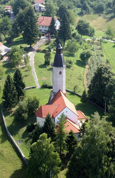 Iglesia San Martín Martin Pod Okicem Croacia — Foto de Stock