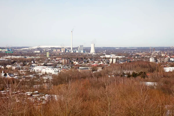 Paisagem Área Ruhr Alemanha Inverno — Fotografia de Stock