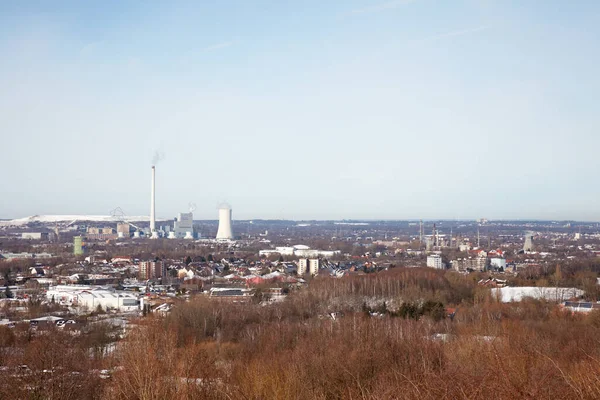 Пейзаж Рурской Области Германии Зимой — стоковое фото