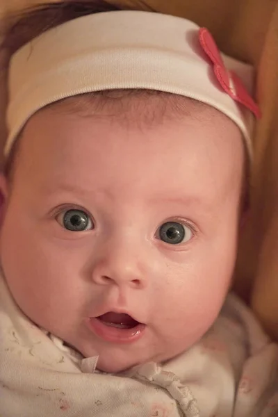 Retrato Bebê Bonito — Fotografia de Stock