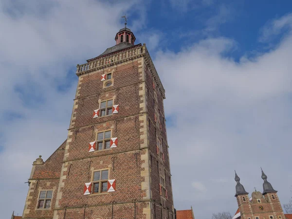 Vintertid Tysk Castle — Stockfoto