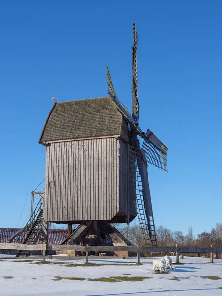 Vintertid Västfalen — Stockfoto